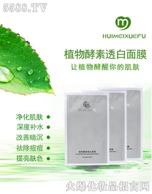 荟美雪肤植物酵素透白面膜