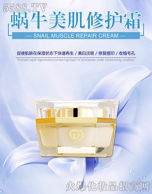 荟美雪肤蜗牛美肌修护霜