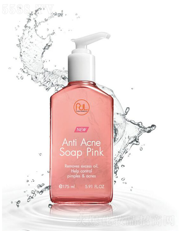泰国祛痘洗面液ANTI ACNE SOAP PINK