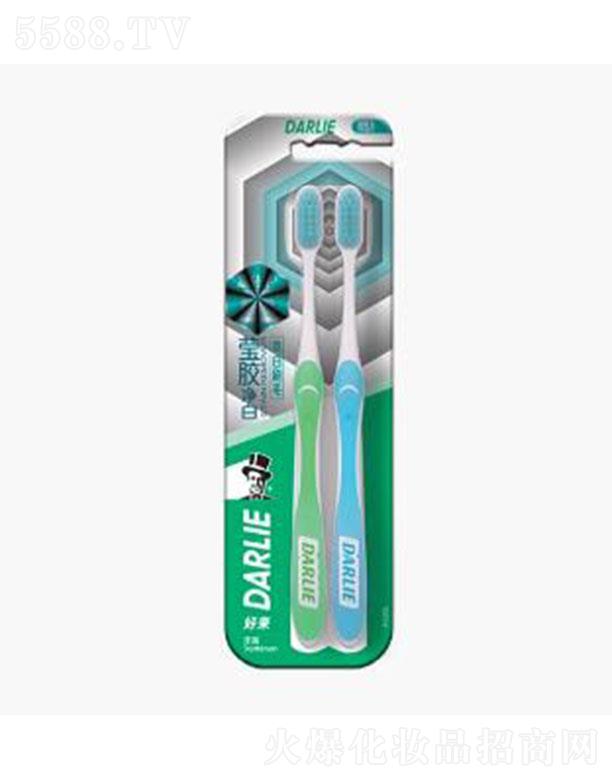 好来莹胶净白牙刷 減少藏污納垢