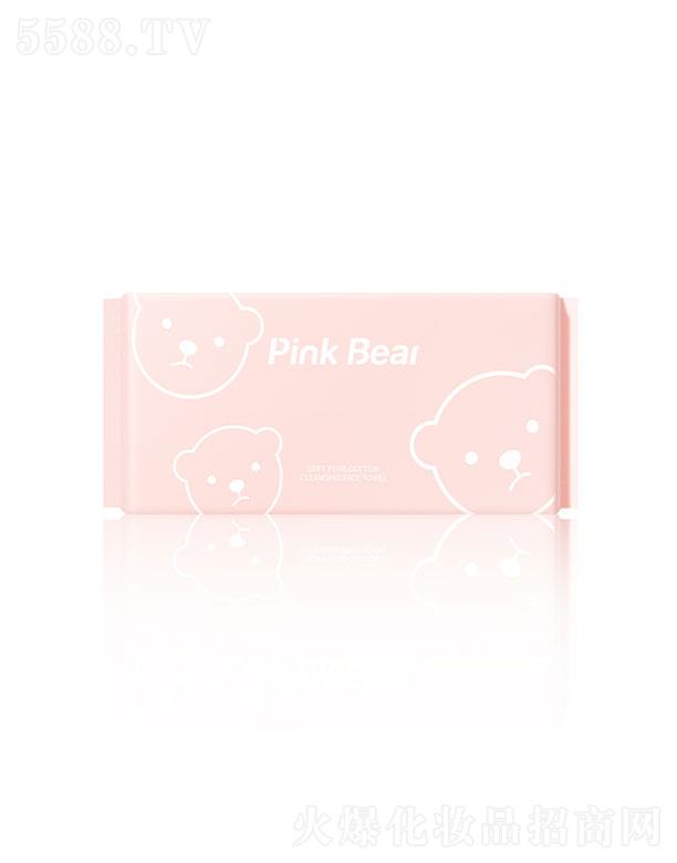 PINKBEAR皮可熊亲肤纯棉洁面棉柔巾