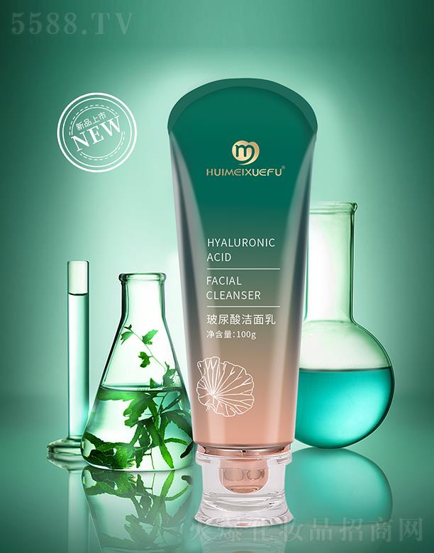 荟美雪肤玻尿酸洁面乳 100g