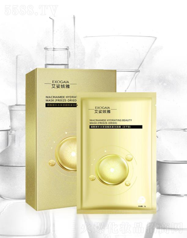 艾娑姟雅烟酰胺补水保湿靓肤复合面膜 (冻干型)